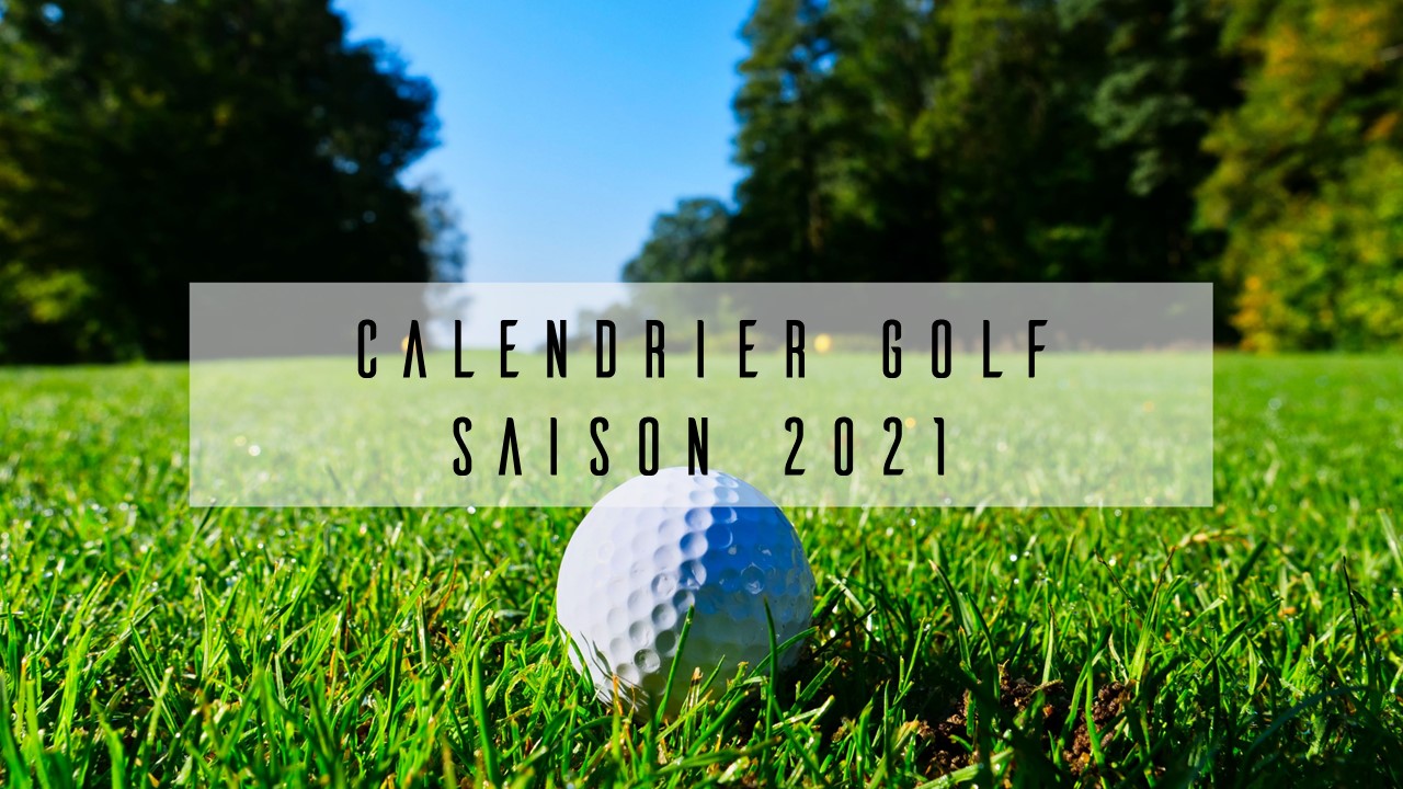 Calendrier provisoire des compétitions 2021