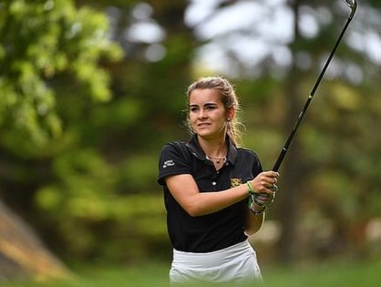 Chloé Fradon de retour en stage au golf