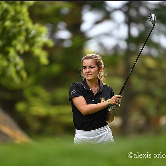 Chloé Fradon de retour en stage au golf