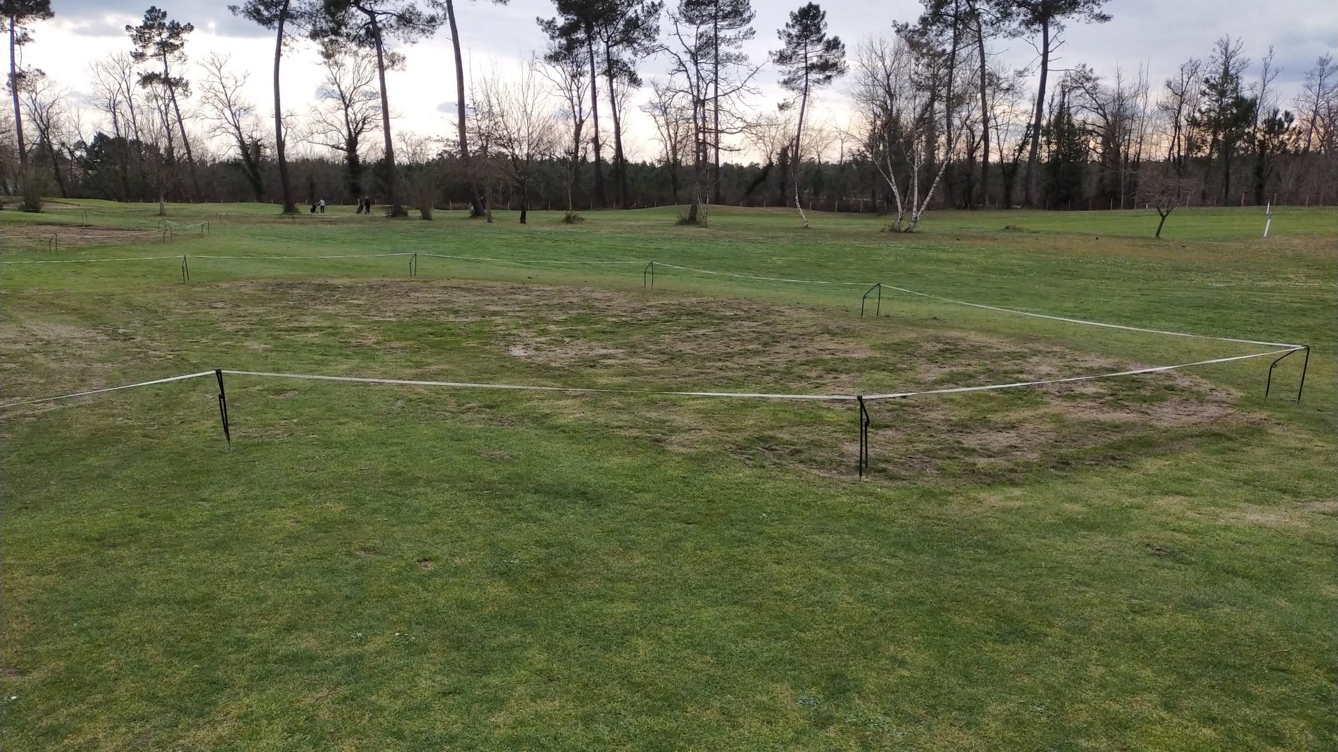 Attention aux zones ensemencées