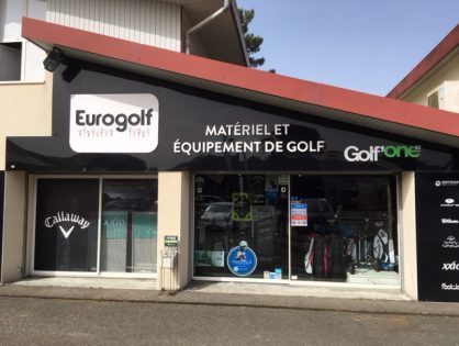 Quelques photos de la boutique de Golf One 40