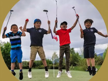 L'École de Golf sur notre site internet