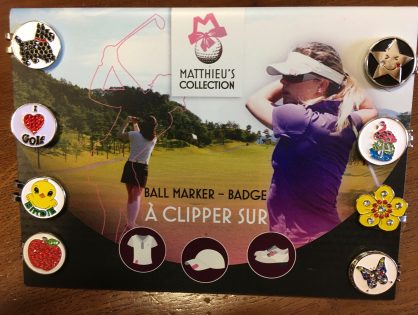 Boutique du golf: marques balles clips originaux et magnifiques