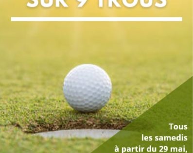 Compétitions sur 9 trous tous les samedis après-midi