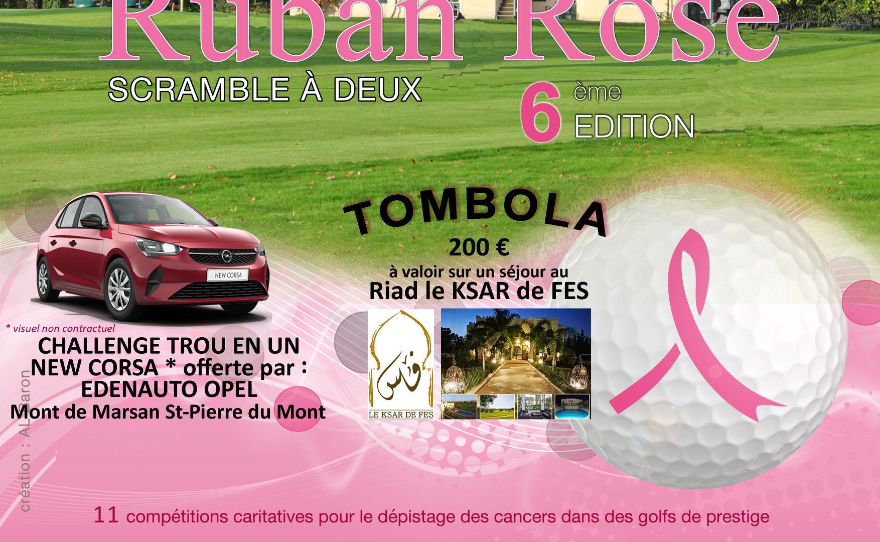 Départs du Trophée Ruban Rose (dimanche 6 juin)