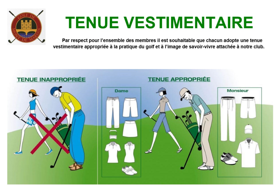Tenue vestimentaire correcte exigée