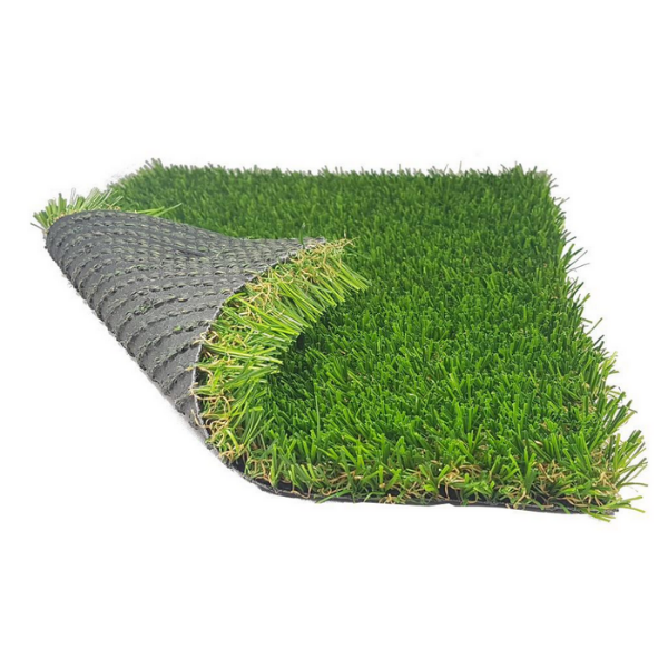 Travaux d'installation des départs en gazon synthétique