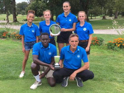 Finale U16 Filles: victoire du golf de Pau Artiguelouve face au golf de Périgueux