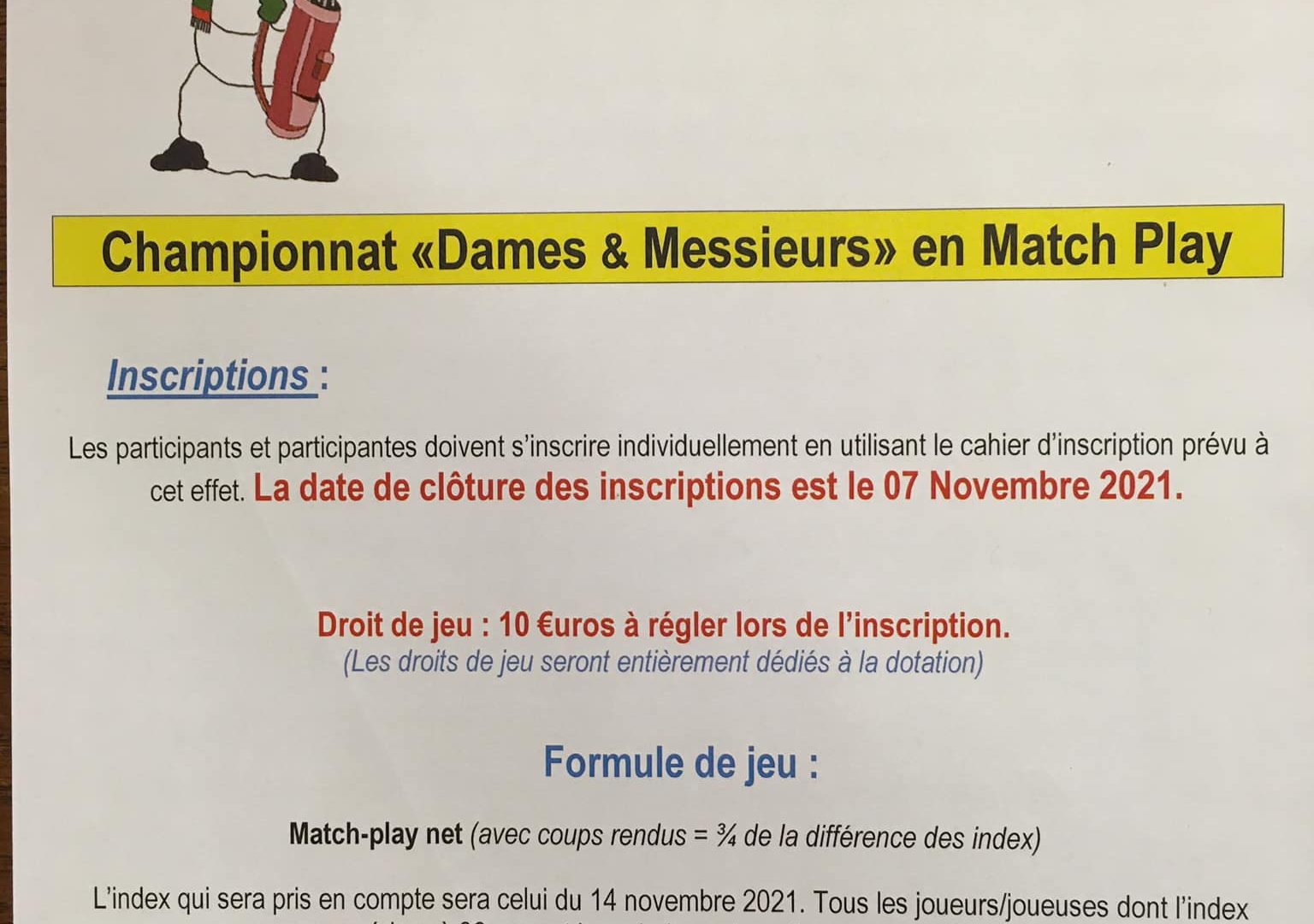 Inscrivez-vous dès maintenant à l'Hivernale 2021/2022
