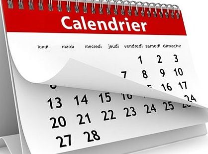 Calendrier des compétitions 2022