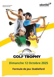 GOLF TROPHY ABEILLE ASSURANCES