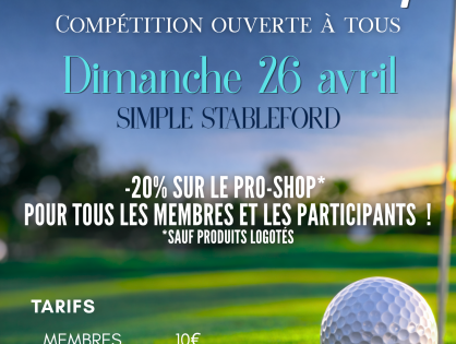 Départs Coupe du Proshop